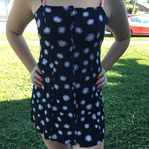 Flower print dress